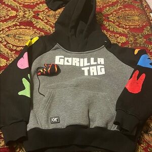 Kids Gorilla Tag Hoodie size YL